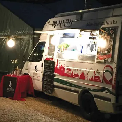 Romanelli pizza van