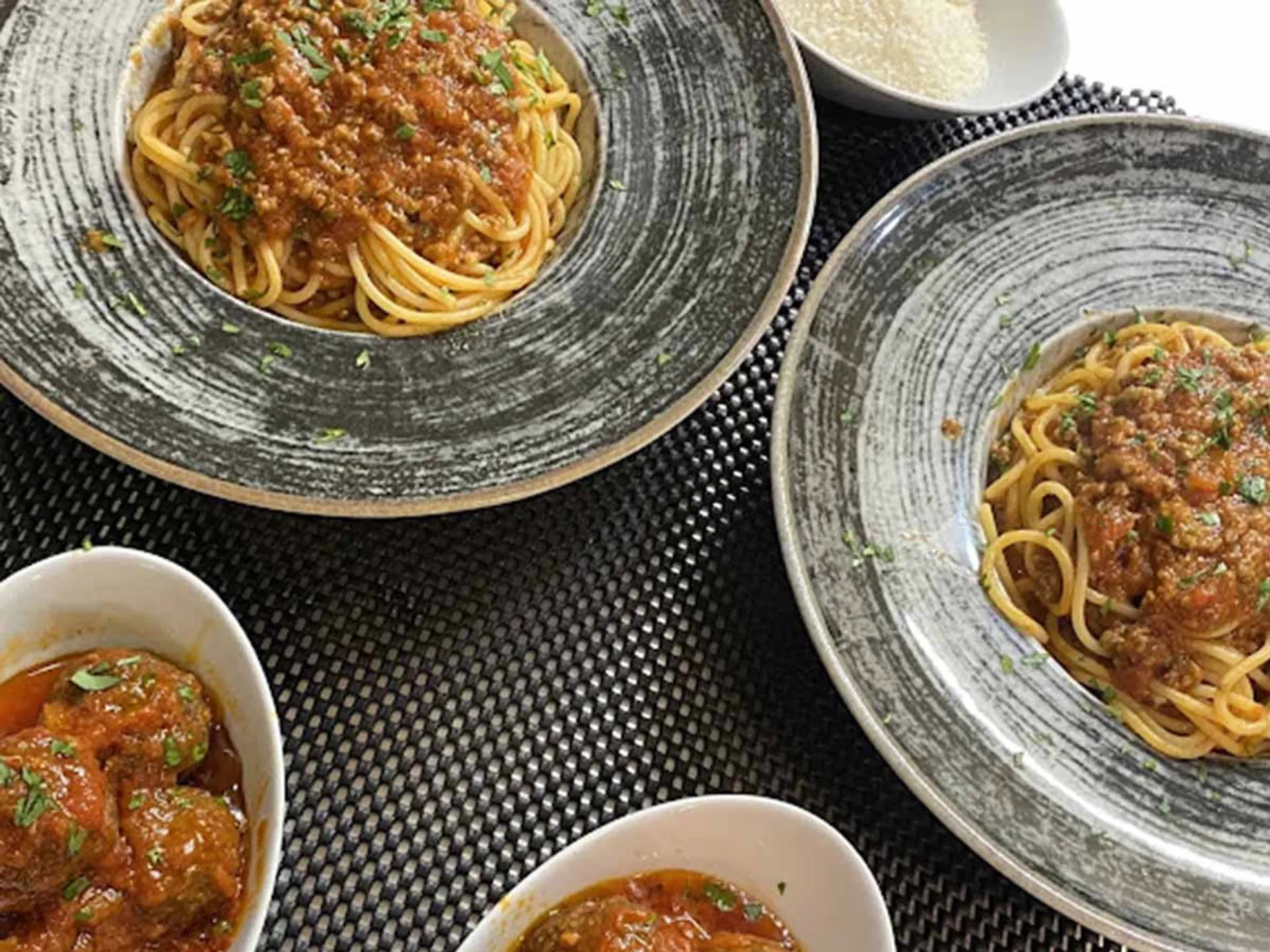 Cafe and menu selection